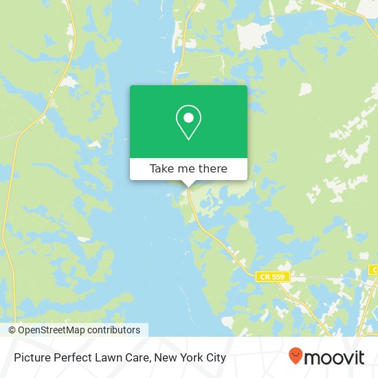 Picture Perfect Lawn Care map