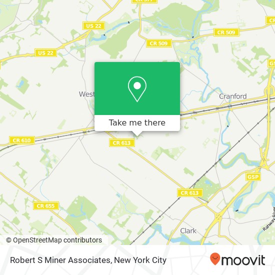 Robert S Miner Associates map