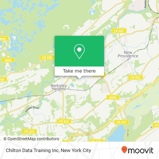 Mapa de Chilton Data Training Inc