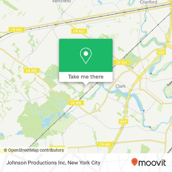 Mapa de Johnson Productions Inc