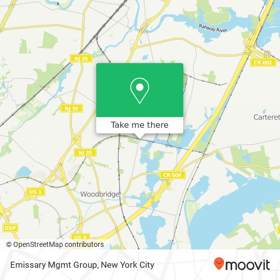 Emissary Mgmt Group map