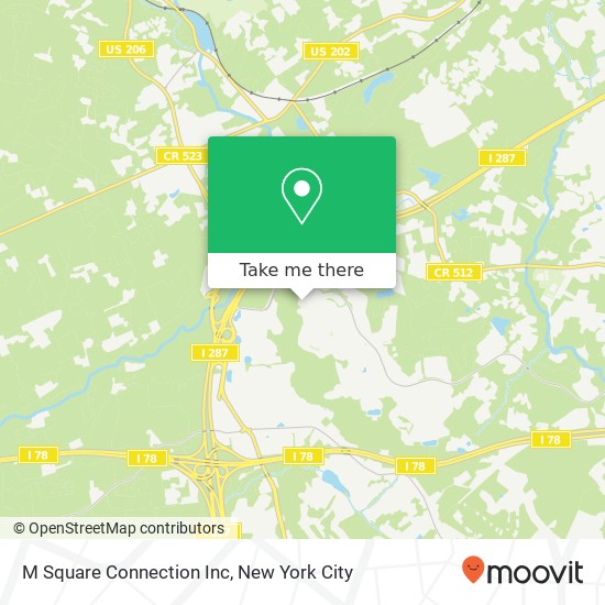 Mapa de M Square Connection Inc