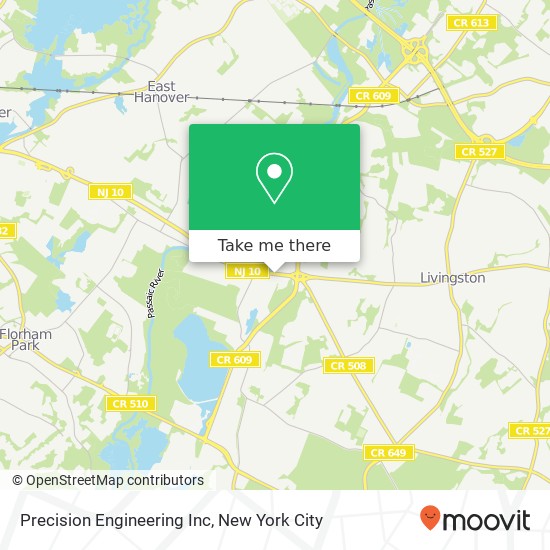 Precision Engineering Inc map