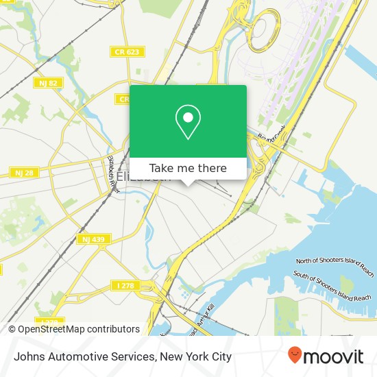 Johns Automotive Services map