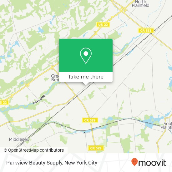 Parkview Beauty Supply map