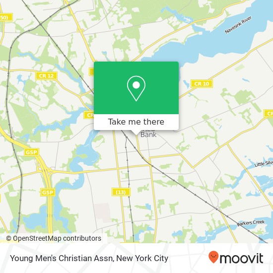 Young Men's Christian Assn map