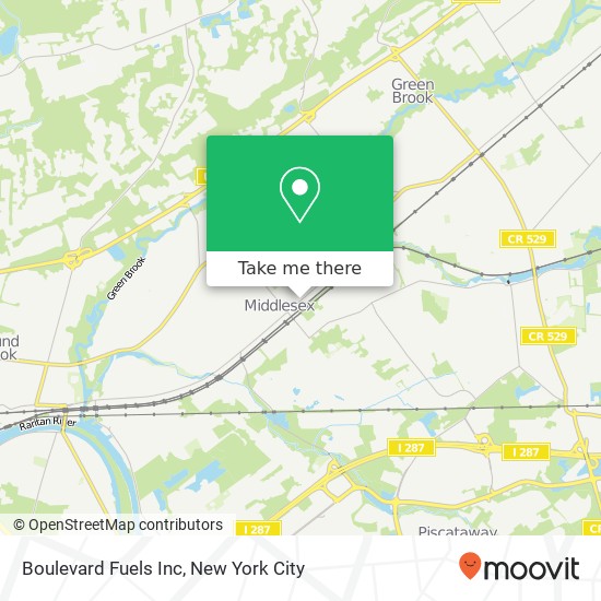 Boulevard Fuels Inc map