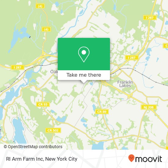 Mapa de RI Arm Farm Inc