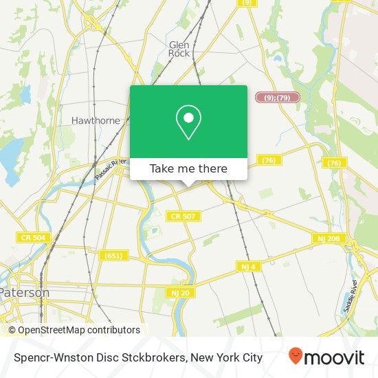 Spencr-Wnston Disc Stckbrokers map