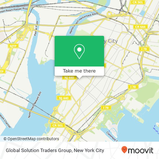 Mapa de Global Solution Traders Group