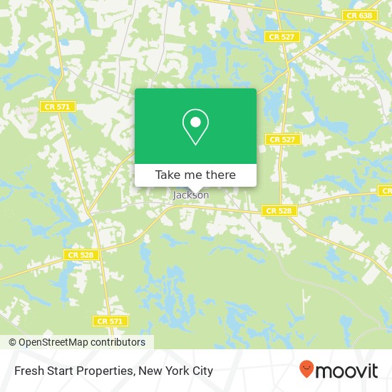 Fresh Start Properties map