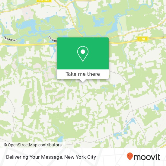 Mapa de Delivering Your Message