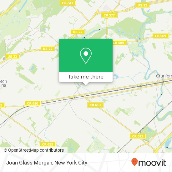 Joan Glass Morgan map