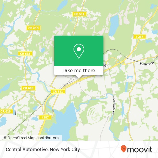 Central Automotive map