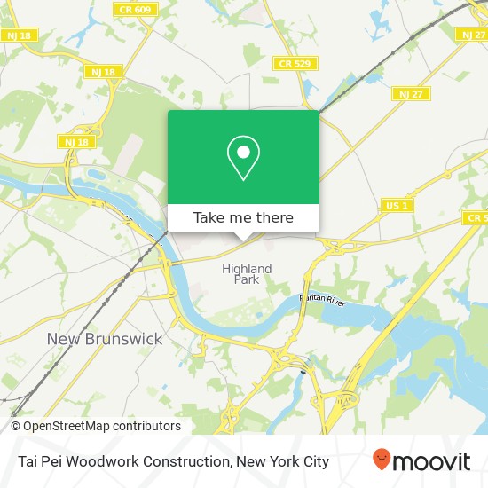 Mapa de Tai Pei Woodwork Construction