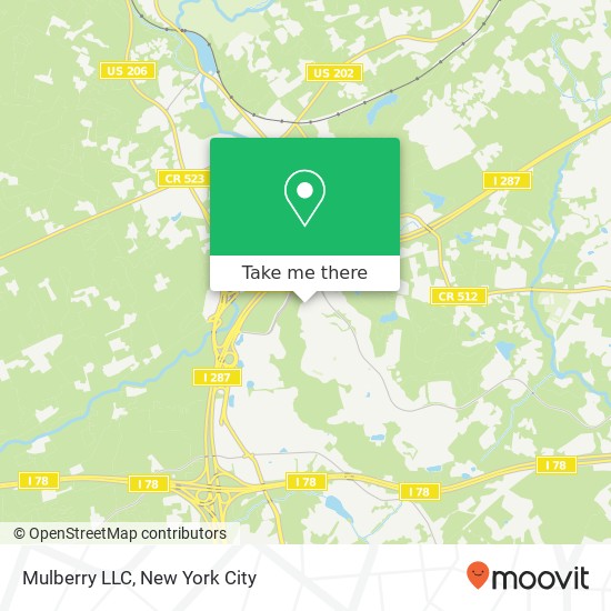 Mapa de Mulberry LLC