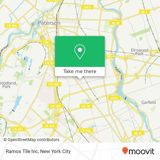 Mapa de Ramos Tile Inc
