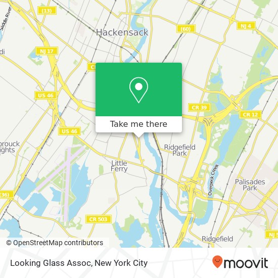 Mapa de Looking Glass Assoc