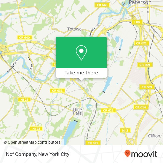 Mapa de Ncf Company