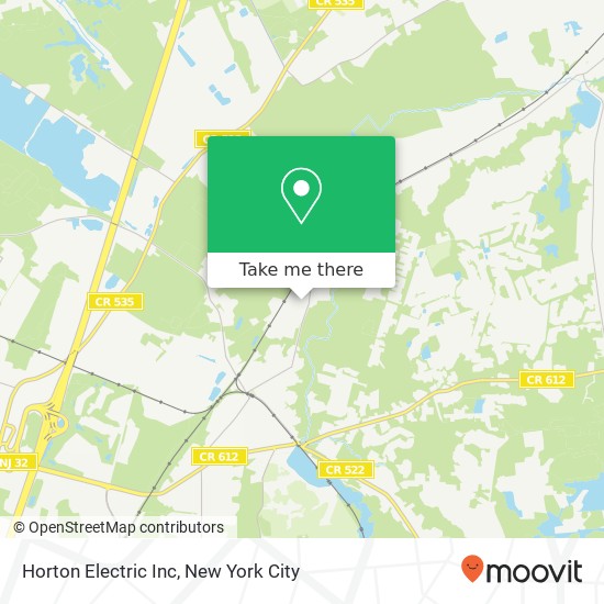 Horton Electric Inc map