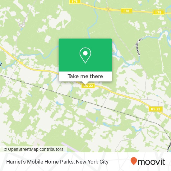 Mapa de Harriet's Mobile Home Parks