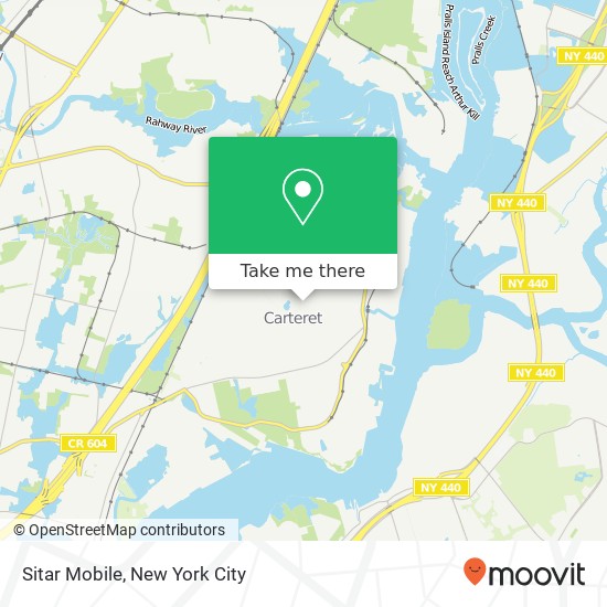 Sitar Mobile map