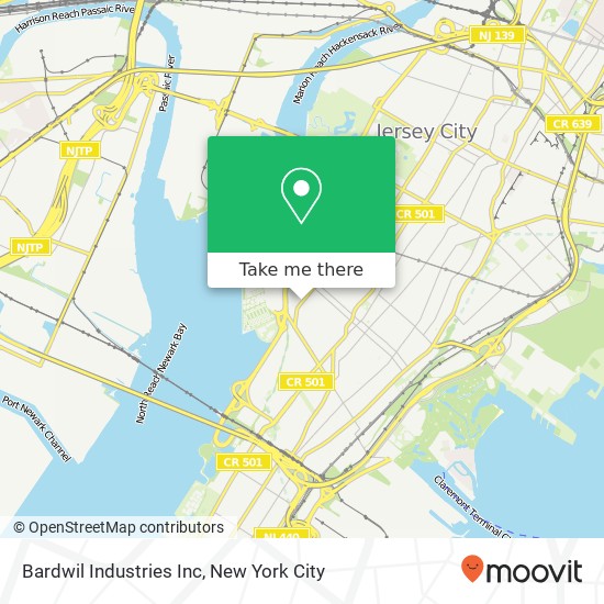 Mapa de Bardwil Industries Inc