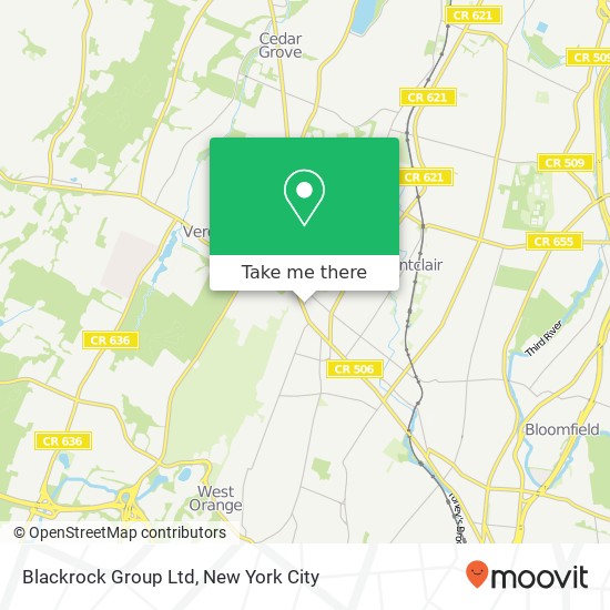 Blackrock Group Ltd map