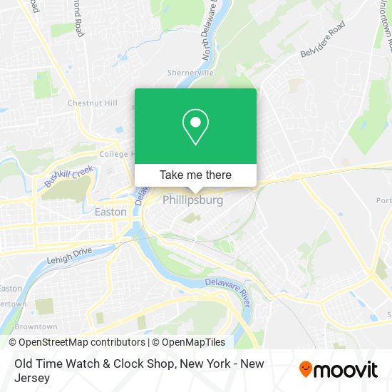 Old Time Watch & Clock Shop map