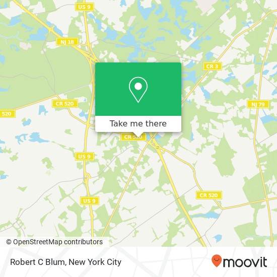 Robert C Blum map