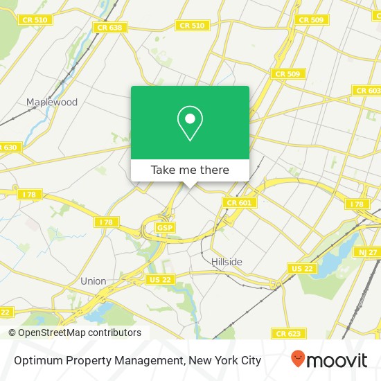 Optimum Property Management map