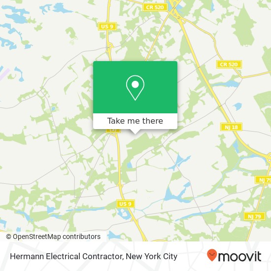 Hermann Electrical Contractor map