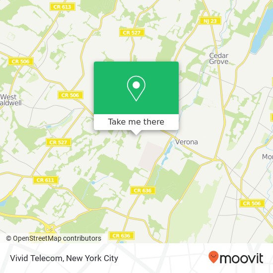 Vivid Telecom map