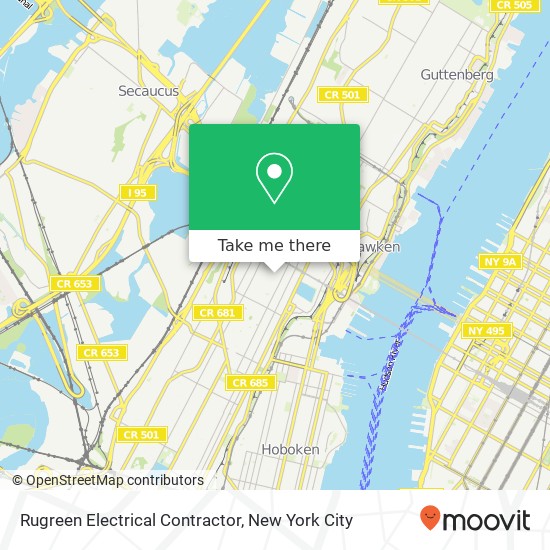 Mapa de Rugreen Electrical Contractor
