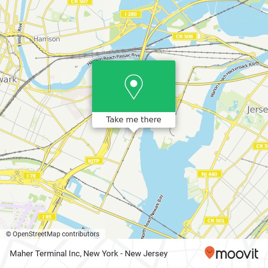 Maher Terminal Inc map