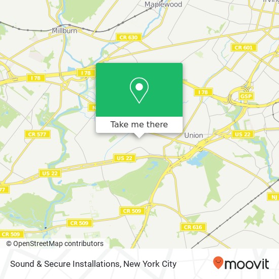 Sound & Secure Installations map