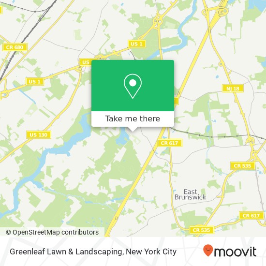 Greenleaf Lawn & Landscaping map