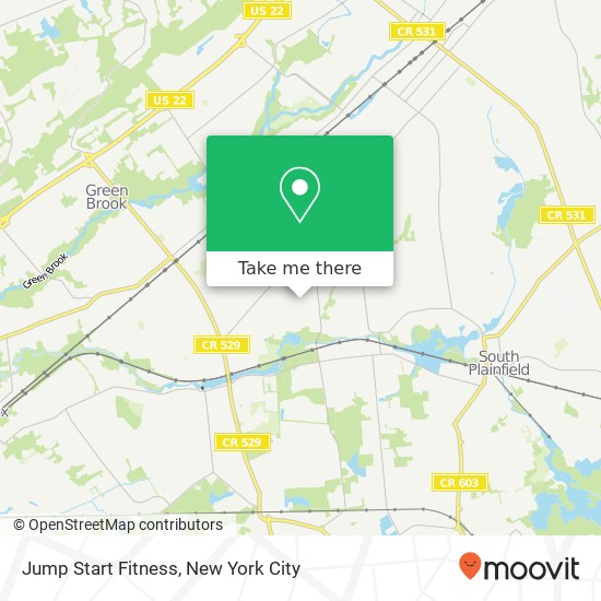 Jump Start Fitness map