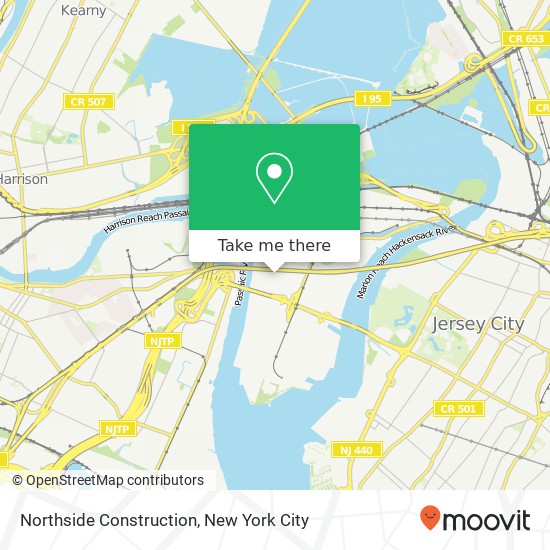 Northside Construction map