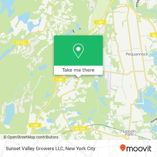 Mapa de Sunset Valley Growers LLC