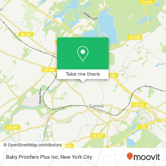Mapa de Baby Proofers Plus Inc