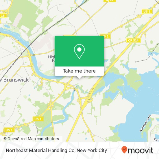 Northeast Material Handling Co map
