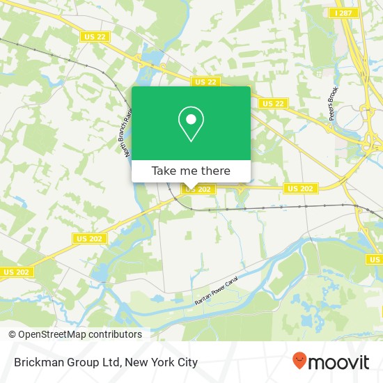 Mapa de Brickman Group Ltd
