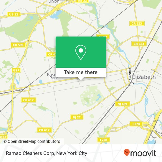 Mapa de Ramso Cleaners Corp