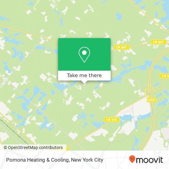 Mapa de Pomona Heating & Cooling