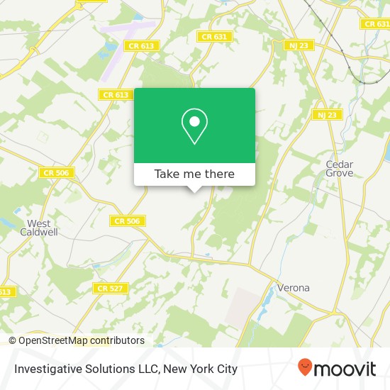 Mapa de Investigative Solutions LLC