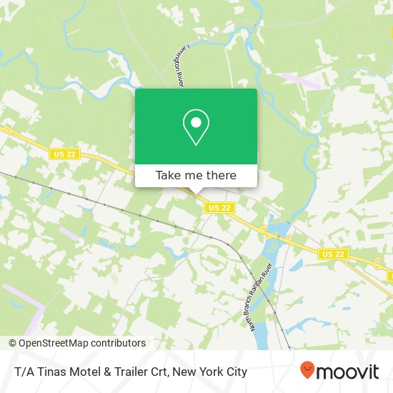 Mapa de T/A Tinas Motel & Trailer Crt