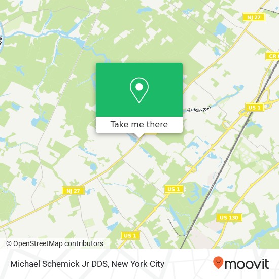 Mapa de Michael Schemick Jr DDS