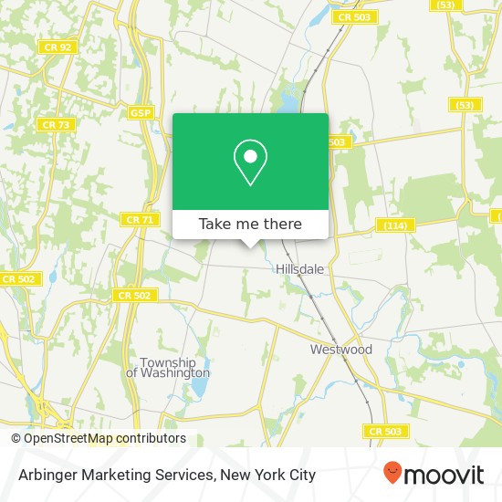 Mapa de Arbinger Marketing Services