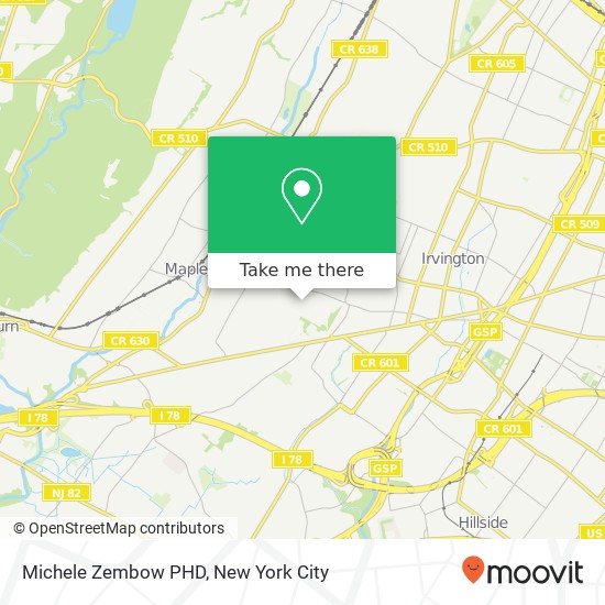 Mapa de Michele Zembow PHD
